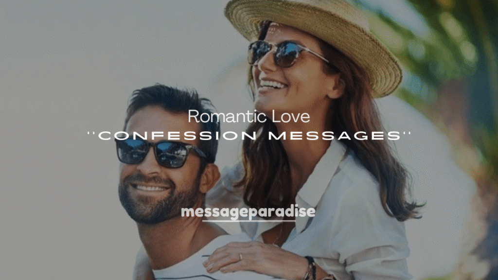 250+ Romantic Love Confession Messages