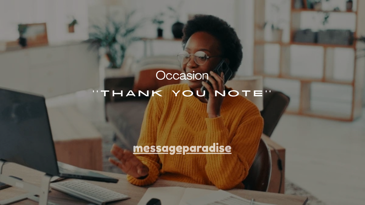 110+ Best Thank You Note Examples for Every Occasion