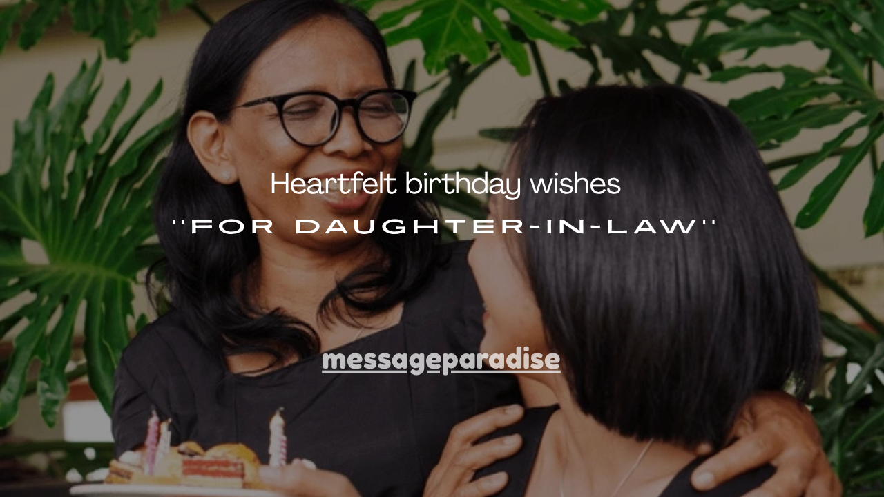 150+ Heartfelt birthday wishes for daughter-in-law